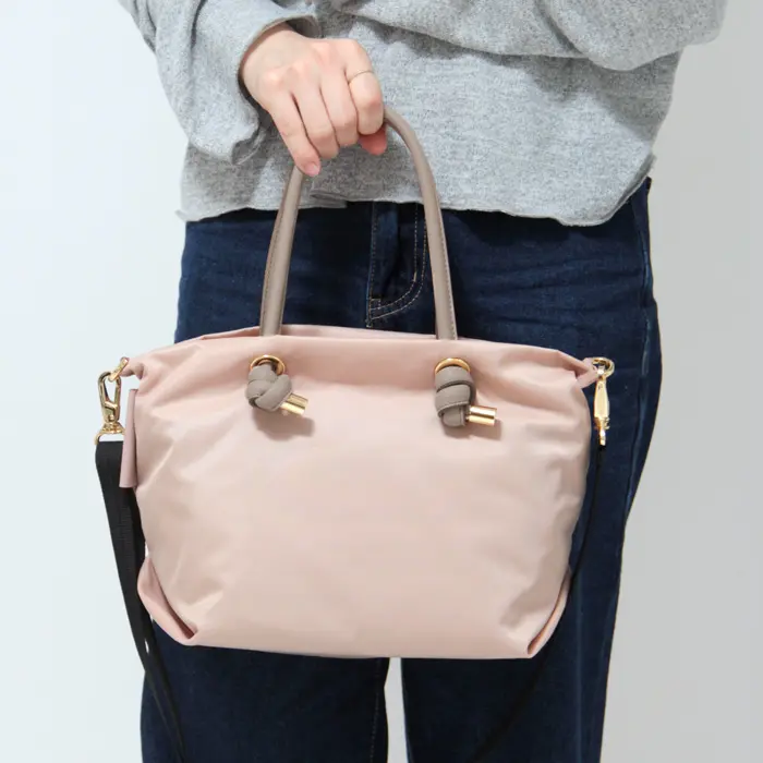 ヴィオラドーロ VIOLAd'ORO BIANCA 2way トートバッグ