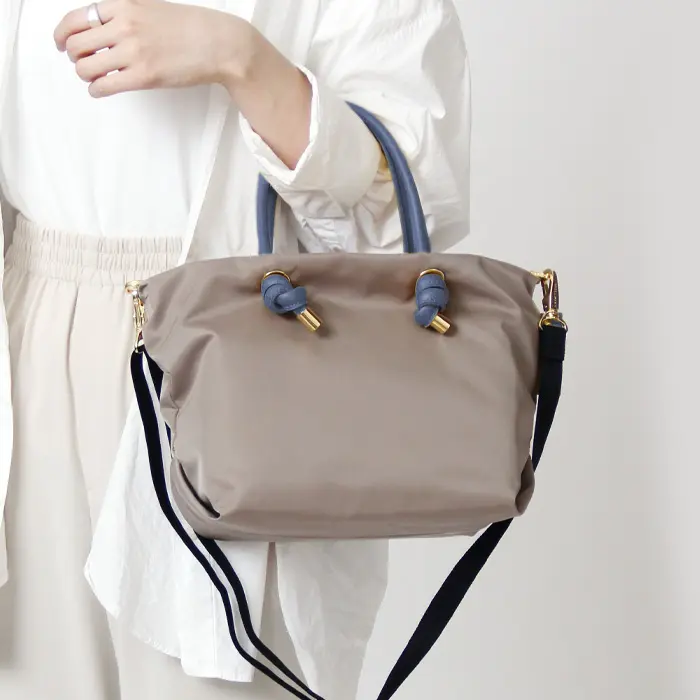 ヴィオラドーロ VIOLAd'ORO BIANCA 2way トートバッグ