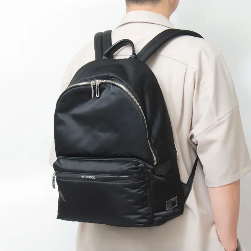 【PELLE MORBIDA】美品 リュック バックパック ハイドロフォイル 黒 PELLE MORBIDA（ペッレモルビダ）HYDROFOIL（ハイドロフォイル）の