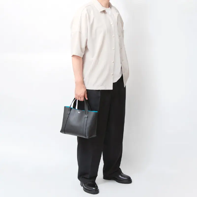 ペッレモルビダのミニ トートバッグ TELA MARINA | 送料無料|ブラック