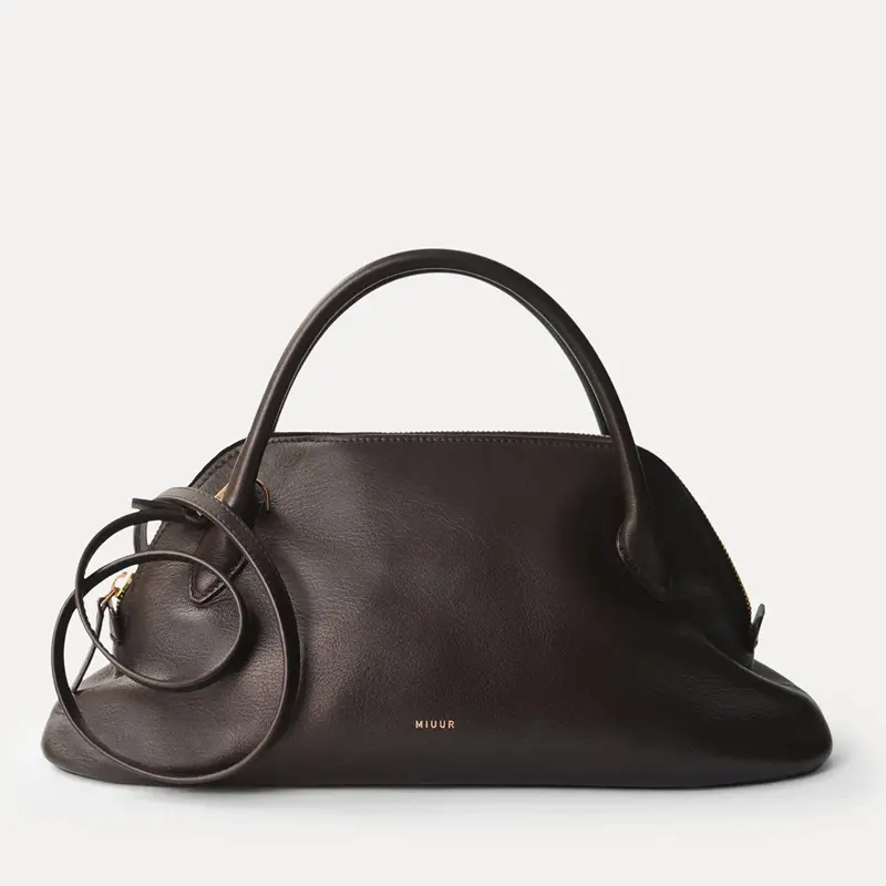 MIUUR ミウール / KUMA レザー 2WAYトートバッグ（L) ミウールの2WAYハンドバッグ KUMA L | 送料無料|BLACK | KUMA-L