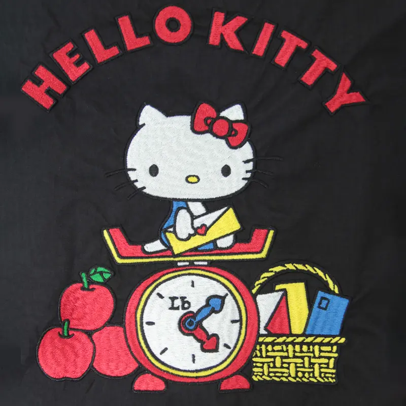 ボールアンドチェーン ハローキティモデルのエコバッグ ブラック