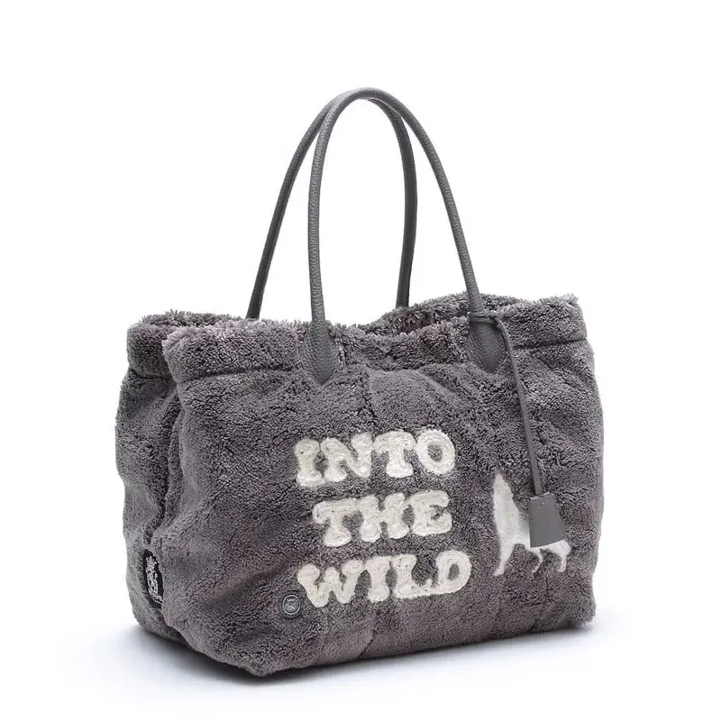 ADMJ エーディーエムジェイ OSCAR コード刺しゅう キューブ トートバッグ 34cm (L) RAT