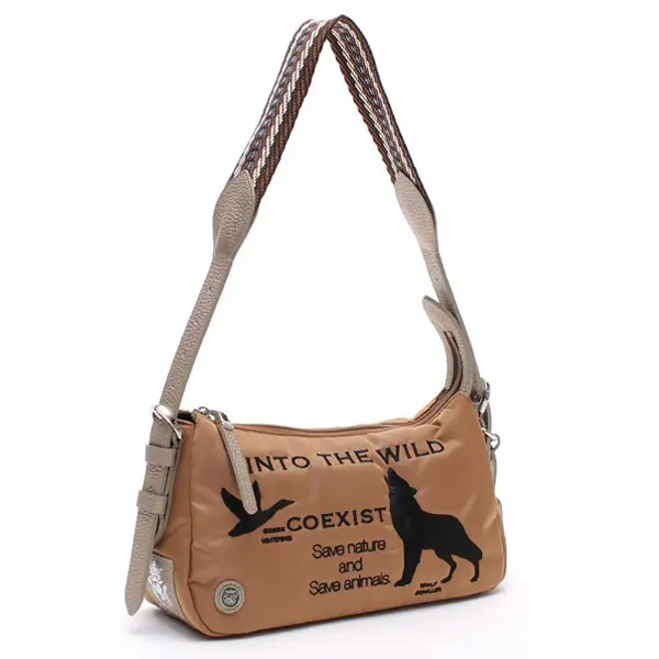 ADMJ エーディーエムジェイ デービス ソフト ワンショルダー28cm WALNUT