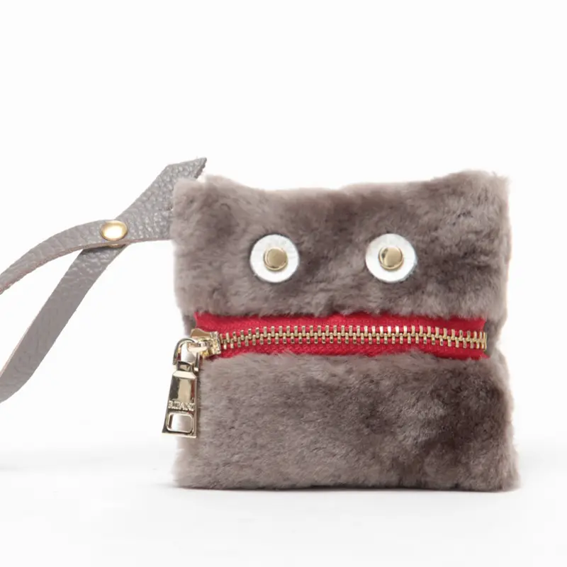 RIPANI リパーニ Rippy charms フェイスモチーフ ムートンバッグチャーム CORDA