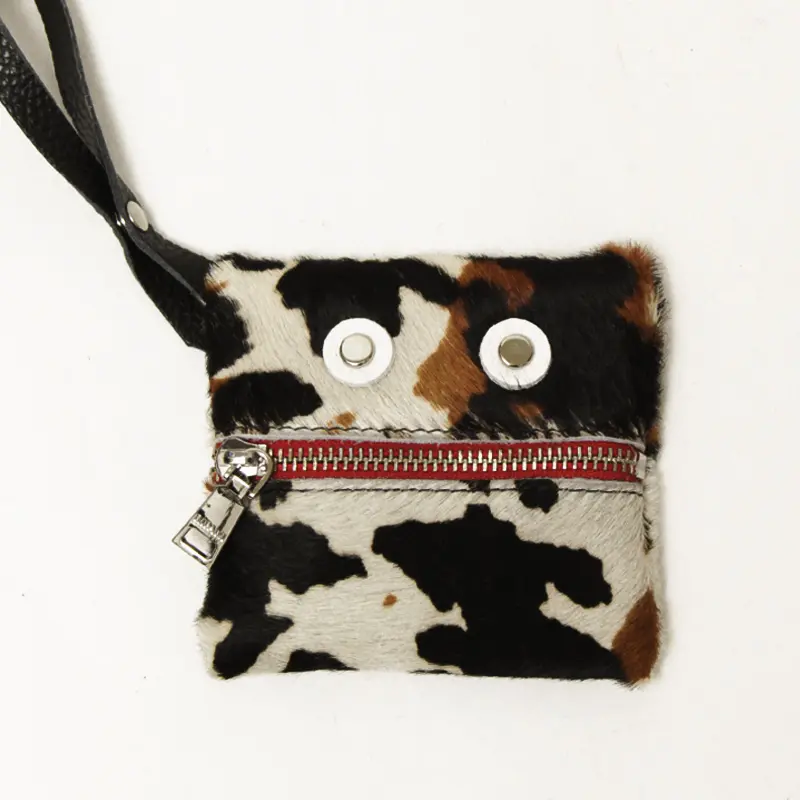 Rippy charms フェイスモチーフ ムートンバッグチャーム