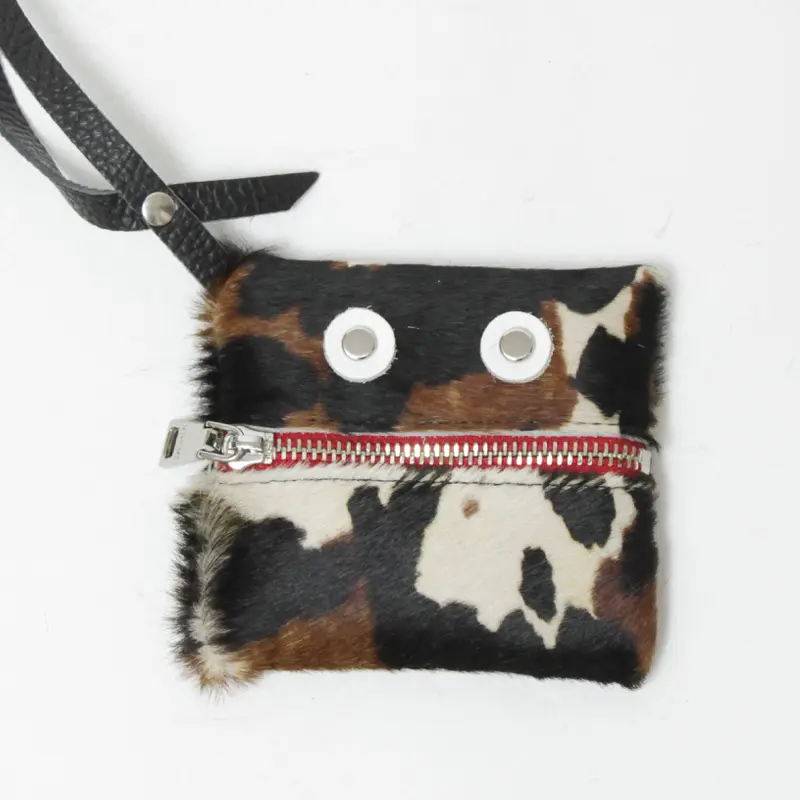 Rippy charms フェイスモチーフ ムートンバッグチャーム