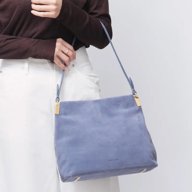 MAESTOSO マエストソ AURORA スエード ショルダーバッグ MING