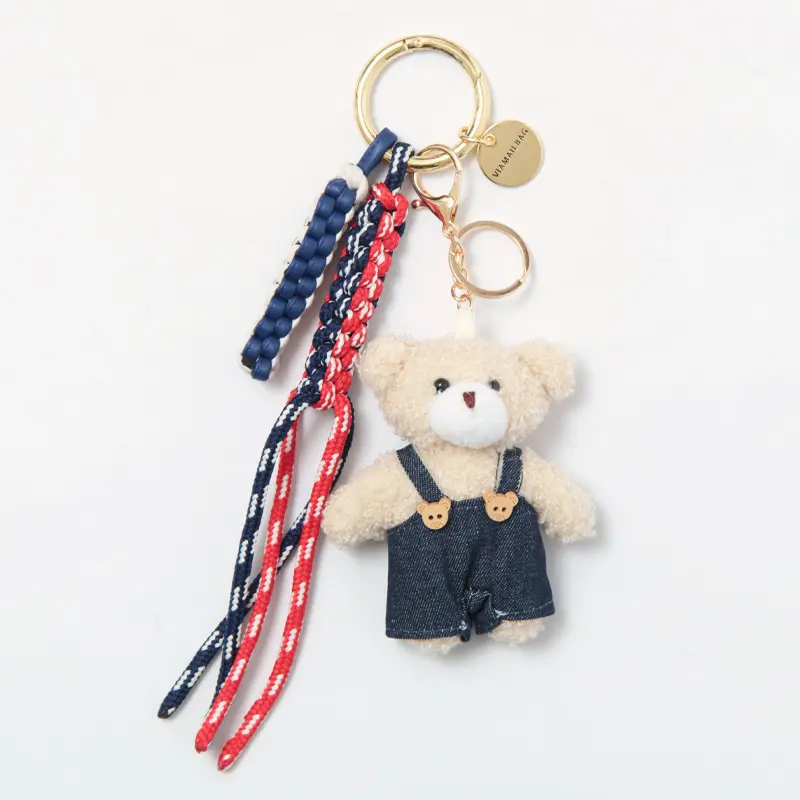 VIAMAILBAG ヴィアメイルバッグ バッグチャーム IVORY BEAR