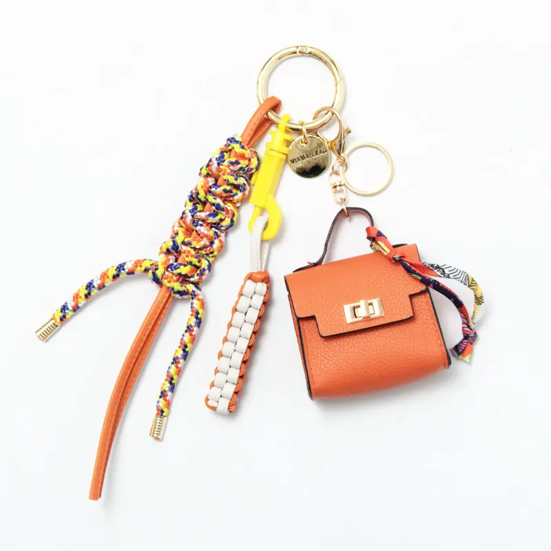 VIAMAILBAG ヴィアメイルバッグ バッグチャーム ORANGE BAG