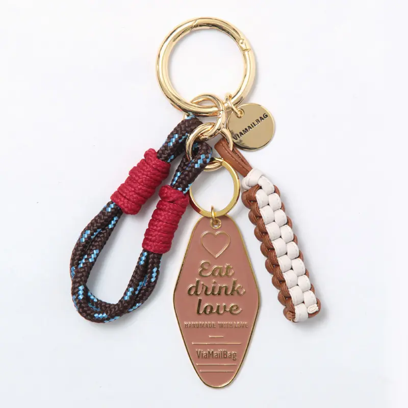 VIAMAILBAG ヴィアメイルバッグ バッグチャーム CAMEL