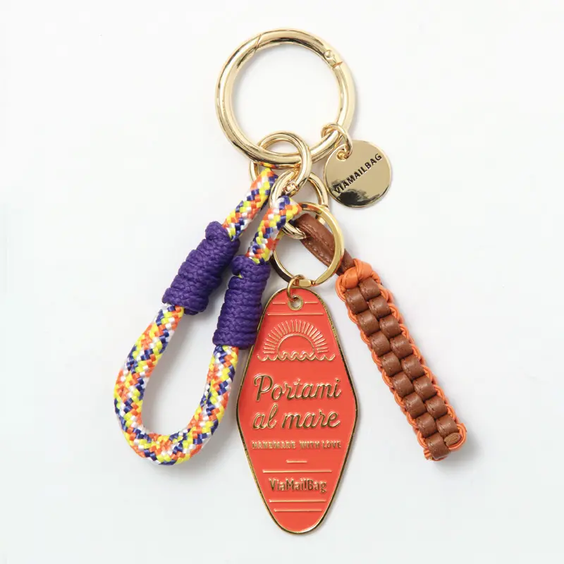 VIAMAILBAG ヴィアメイルバッグ バッグチャーム ORANGE