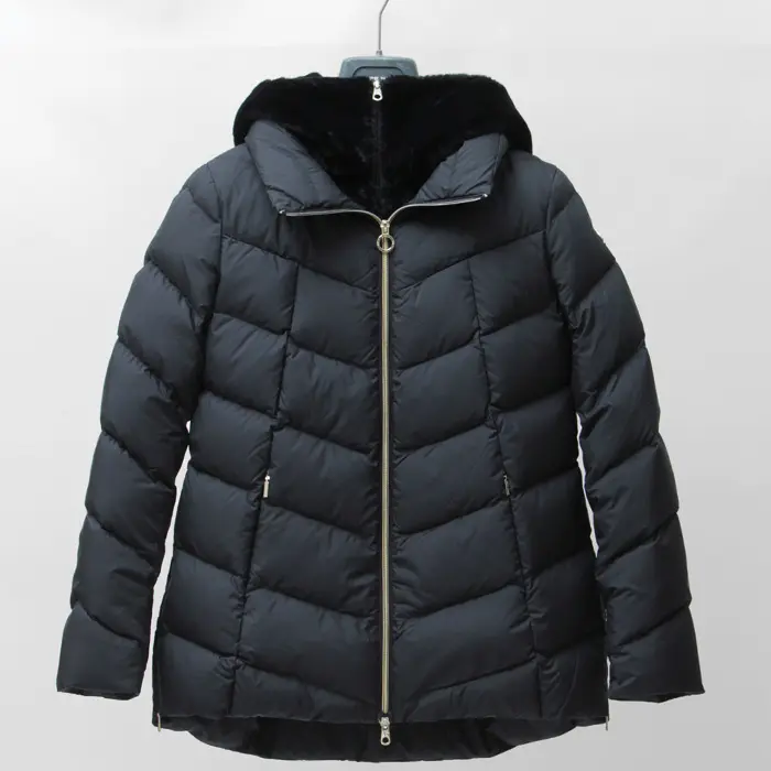 CAPE HORN ケープホーン ALVAREZ MATT セミロングダウン BLACK