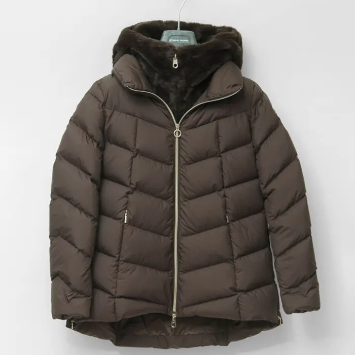 CAPE HORN ケープホーン ALVAREZ MATT セミロングダウン MOCHA