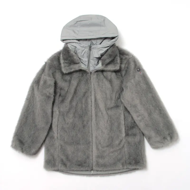 CAPE HORN ケープホーン FLACO フェイクファーコート STONE