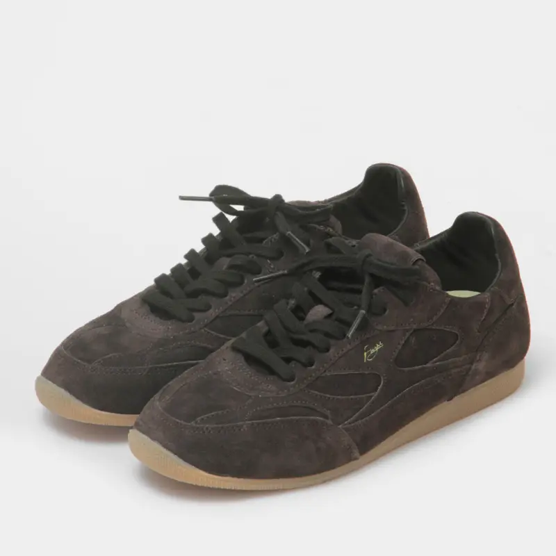 D.A.T.E. デイト FUGA LOW VELOUR ローカット スニーカー CHOCOLATE