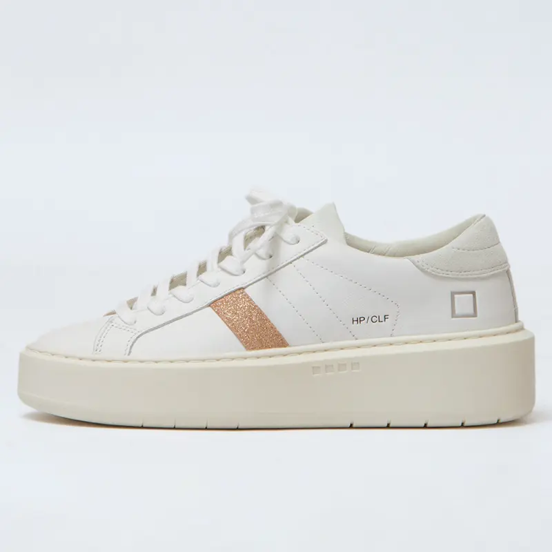 D.A.T.E. デイト HILL LOW PLATFORM ビーズ付き グリッター ローカットスニーカー