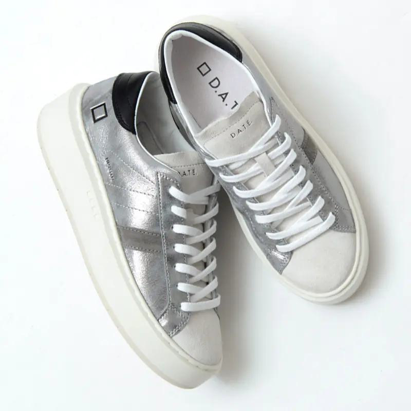 D.A.T.E. デイト HILL LOW PLATFORM ローカット メタリックスニーカー