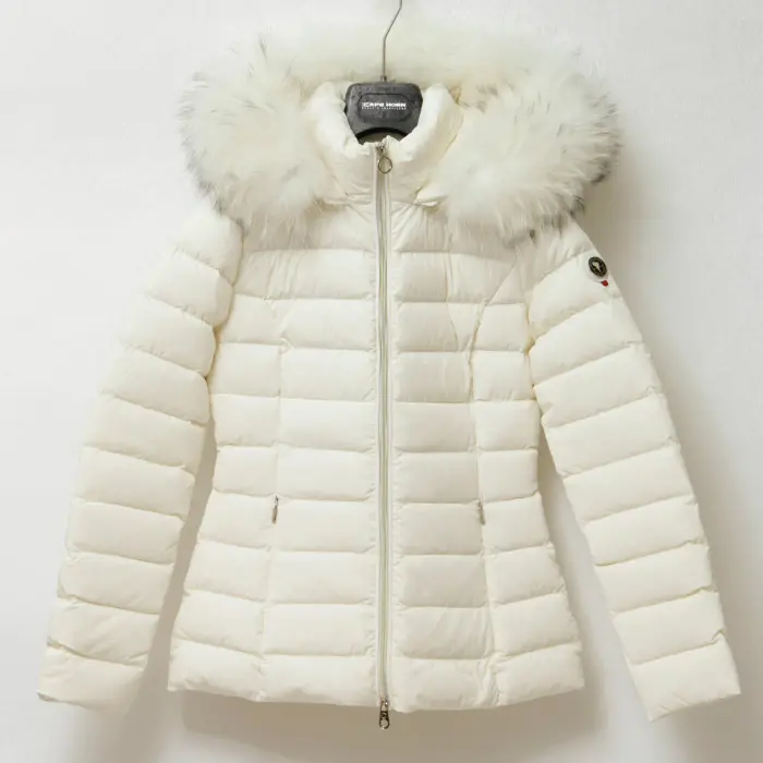 CAPE HORN ケープホーン SALTA MURMASKY ラクーンファーフーデッド ダウンジャケット OFF WHITE/012