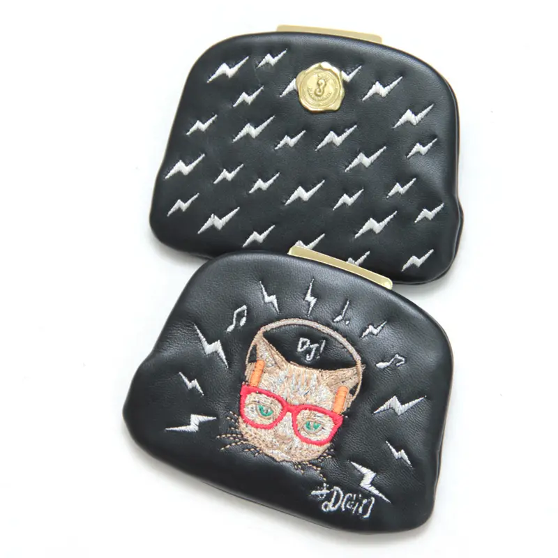 SAN HIDEAKI MIHARA サンヒデアキミハラ D[di:] コラボ がま口ミニウォレット