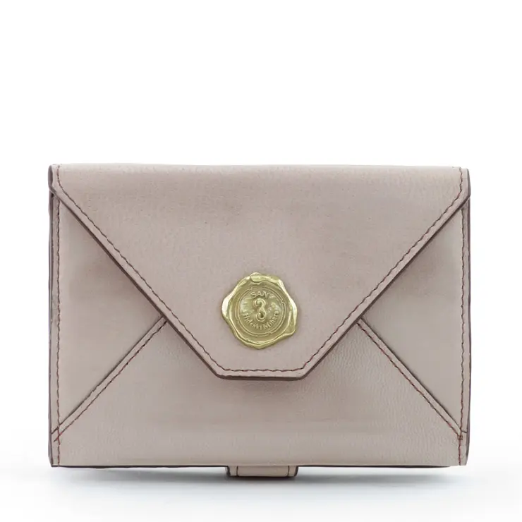 メール型 二つ折り財布