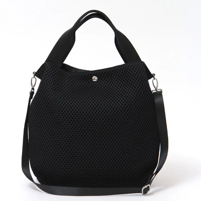 le camouflage tribe ル カムフラージュ トライブ 2way メッシュ トートバッグ ブラック