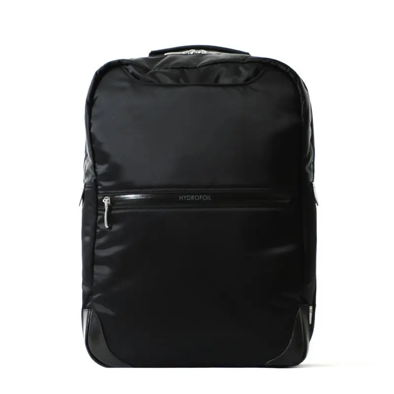 PELLE MORBIDA ペッレモルビダ Hydrofoil ナイロンツイル バックパック ブラック