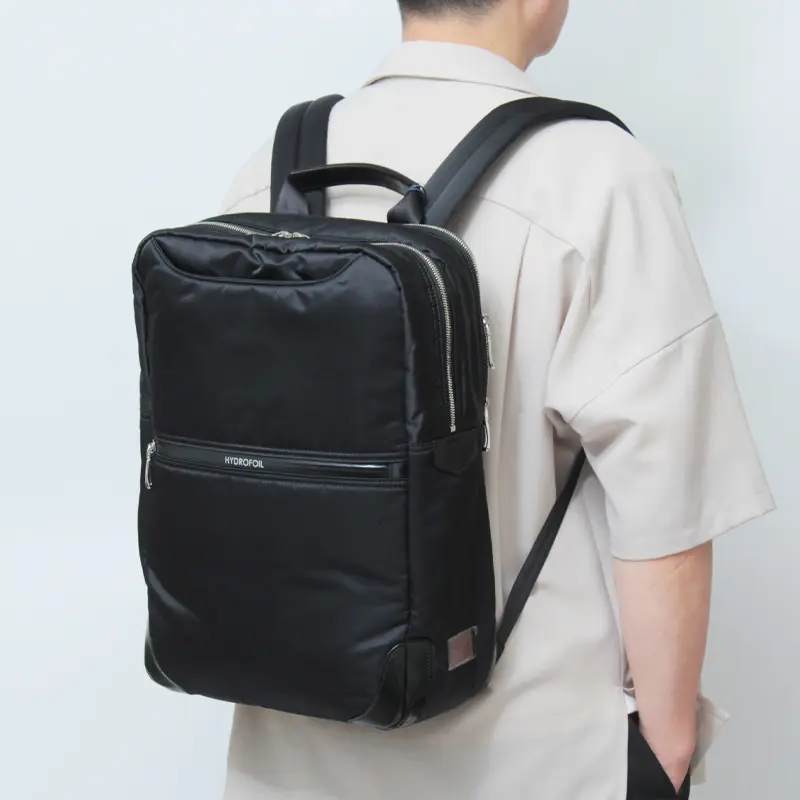 PELLE MORBIDA ペッレモルビダ Hydrofoil ナイロンツイル バックパック