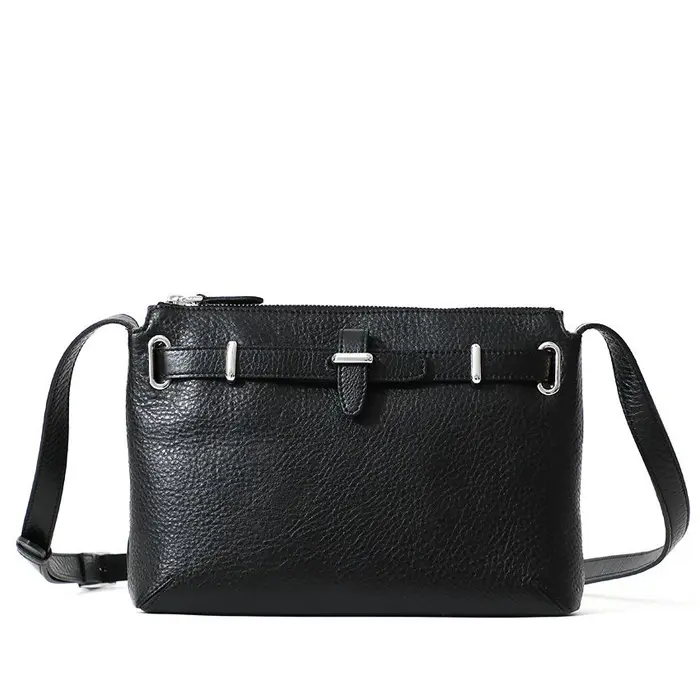 PELLE MORBIDA ペッレモルビダ Maiden Voyage シュリンクレザー サコッシュバッグ