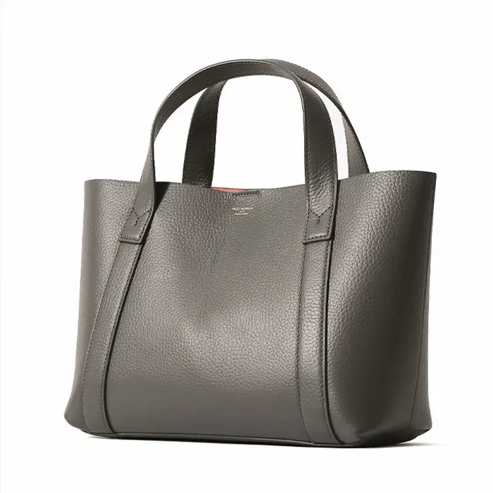 PELLE MORBIDA ペッレモルビダ Tela Marina ダブルフェイス ミニトートバッグ