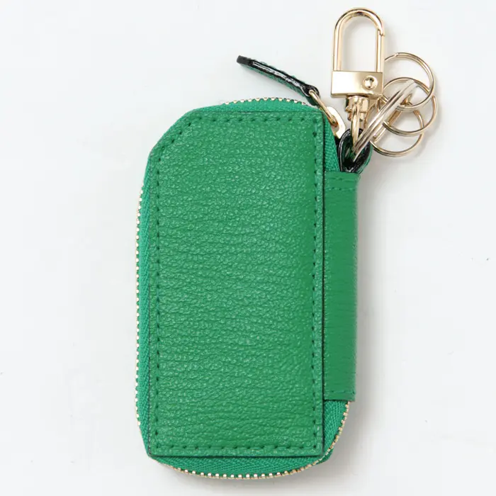L'arcobaleno ラルコバレーノ ゴートレザー スマートキーケース PINE/ONICE