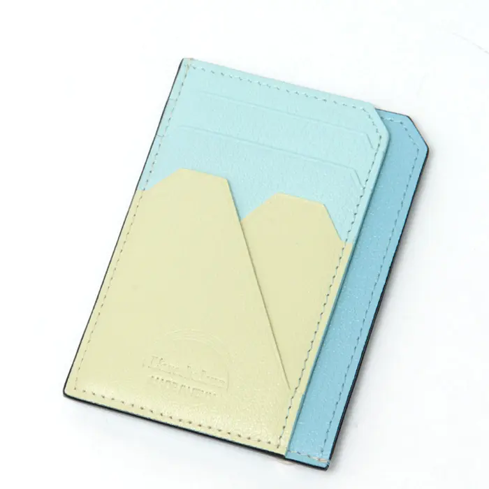 L'arcobaleno ラルコバレーノ ゴートレザー スマートミニウォレット