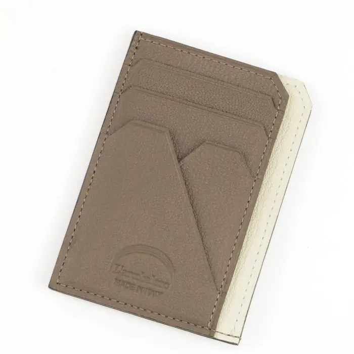 L'arcobaleno ラルコバレーノ ゴートレザー スマートミニウォレット