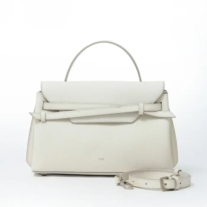 TOV トーヴ MIMI M レザー 2way ハンドバッグ (M) ホワイト