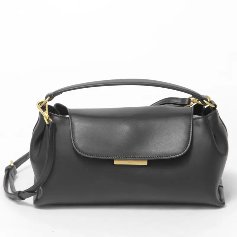 TOV トーヴ SOUFFLE レザー 2way ハンドバッグ (S) ブラック