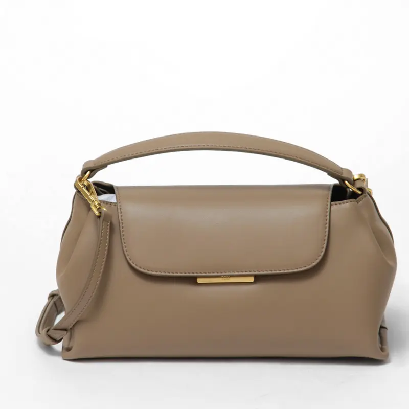 TOV トーヴ SOUFFLE レザー 2way ハンドバッグ (S) ブラウン