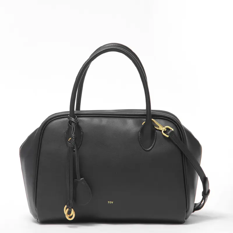 TOV トーヴ MOU  レザー 2way ボストンバッグ (S) ブラック