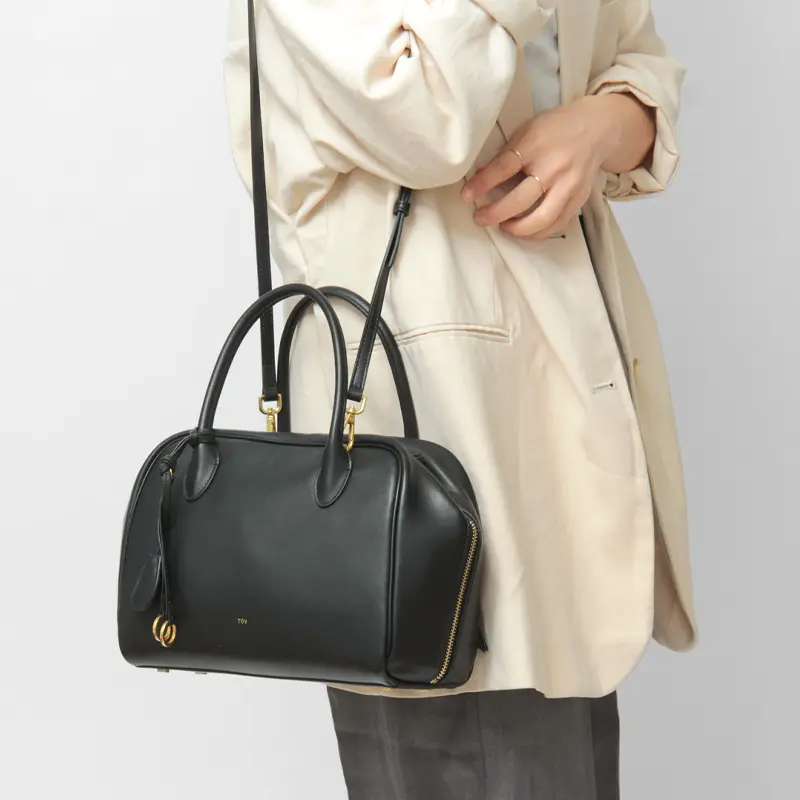 MOU  レザー 2way ボストンバッグ (S)