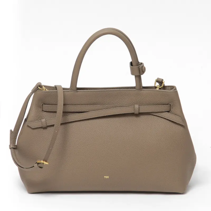 TOV トーヴ MIMI TOTE レザー 2way ハンドバッグ (S) ブラウン