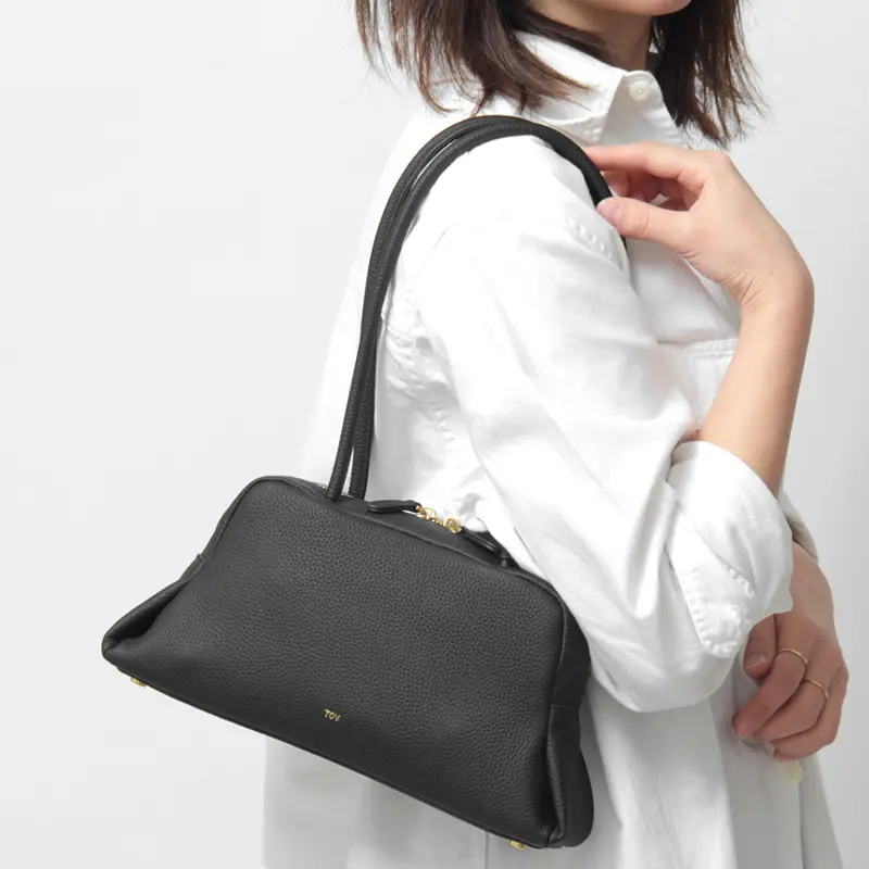 TOV トーヴ PETAL OBLONG レザー ショルダーバッグ  (S)