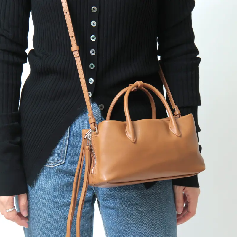 RIKYU イタリアンカウレザー 2way トートバッグ (S)