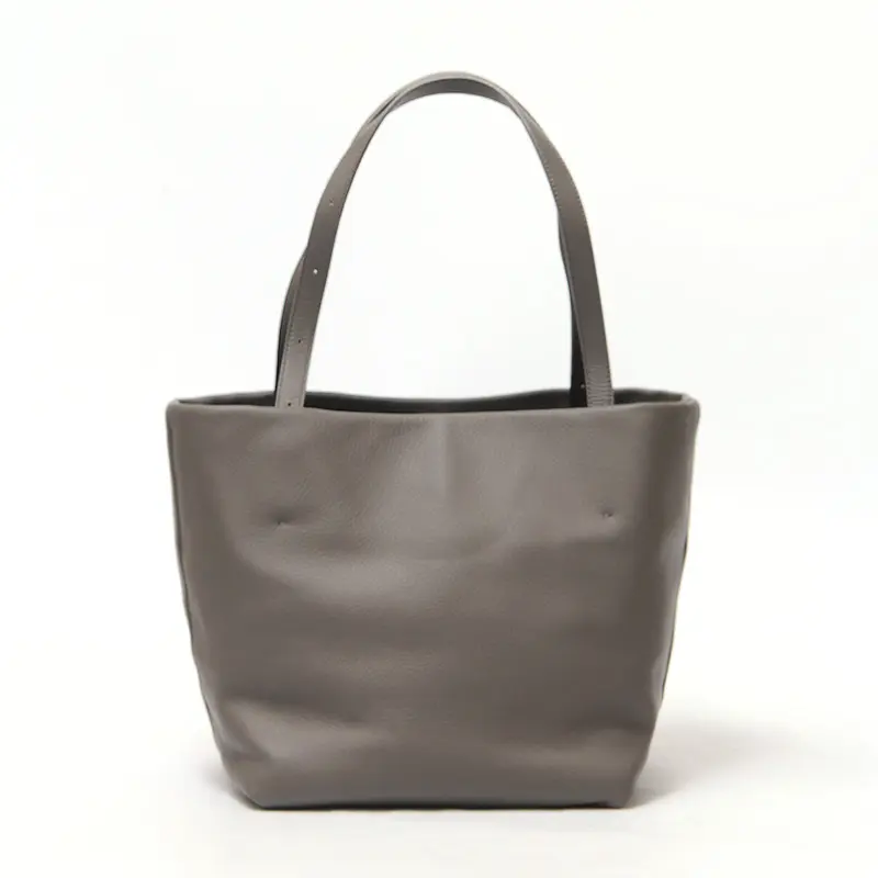 MARY AL TERNA メアリオルターナ AZUNA カウレザー トートバッグ TAUPE