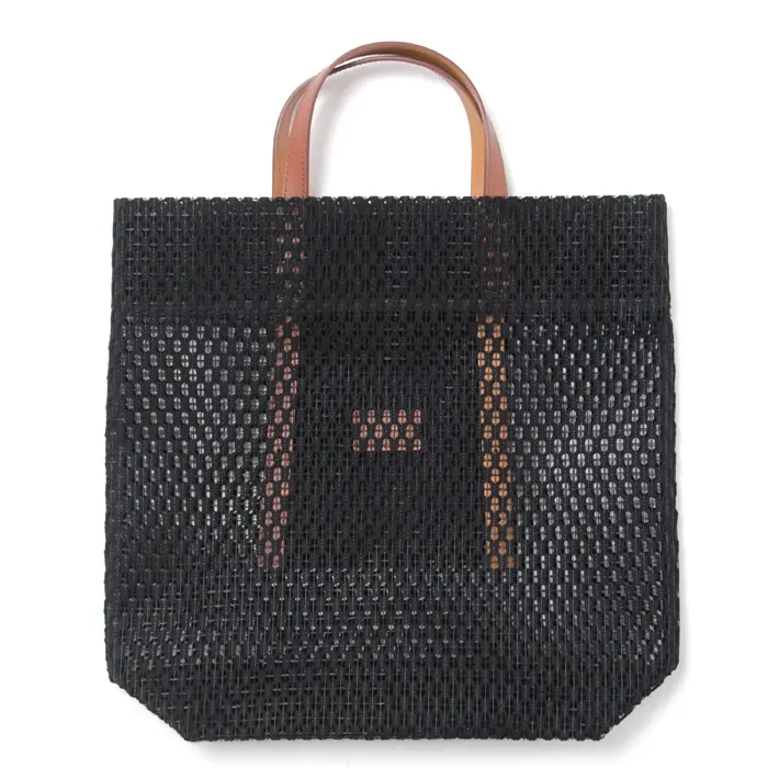 MARY AL TERNA メアリオルターナ GAP メッシュ トートバッグ (L) BROWN×CAMEL【新色】