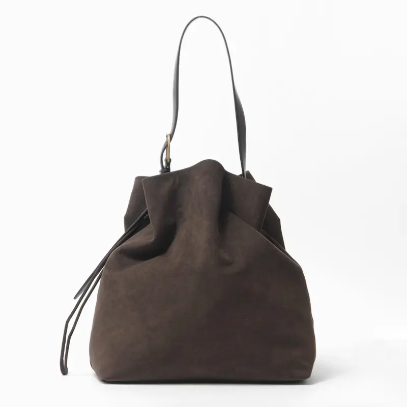 MARY AL TERNA メアリオルターナ WRAPPING マイクロスエード ワンショルダートートバック （L)