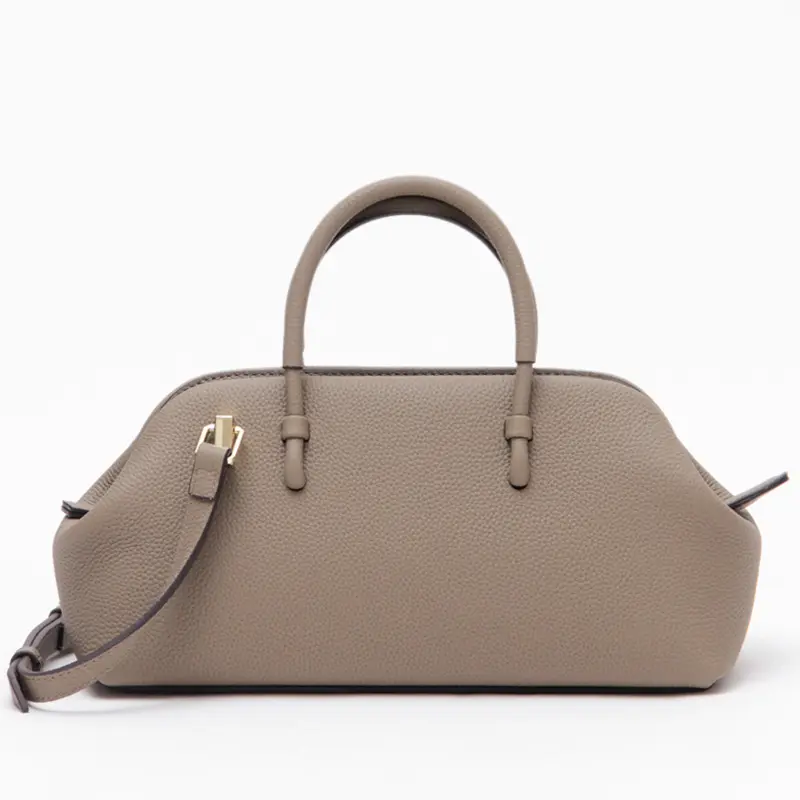 PUNTI. プンティ WALTZ シュリンクレザー 2way トートバッグ WIDE HAZEL