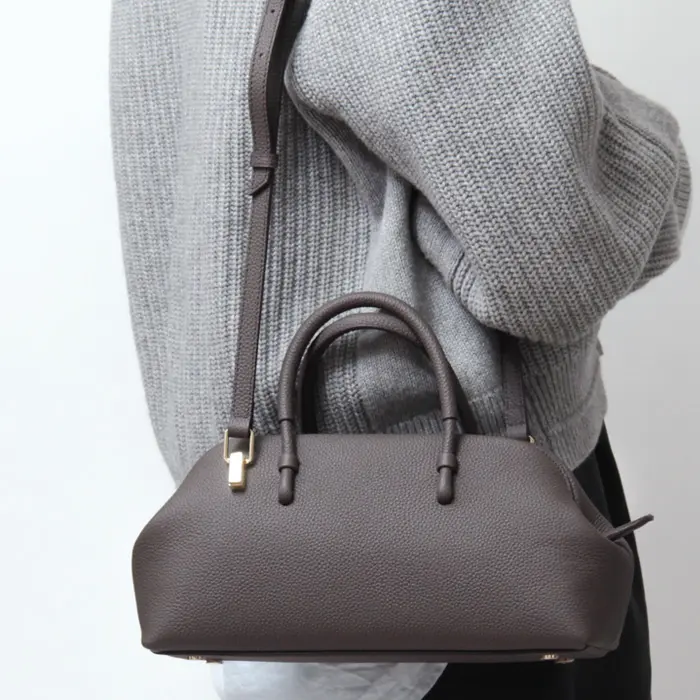 PUNTI. プンティ WALTZ シュリンクレザー 2way トートバッグ WIDE
