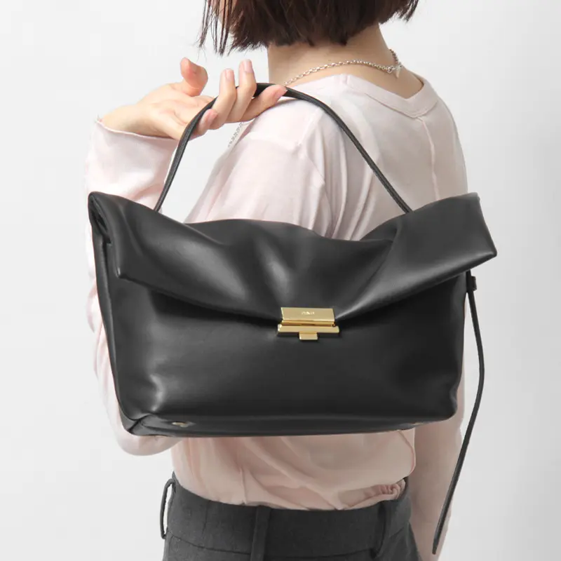 GRAFT-FLAP 牛スムースレザー ワンハンドルバッグ