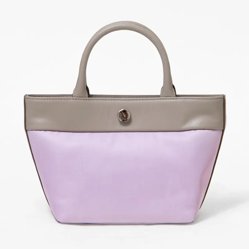 SOMEWHERE STUDIO サムウェア ステュディオ PORT 舟形 トートバッグ (S) PURPLE/GRAY