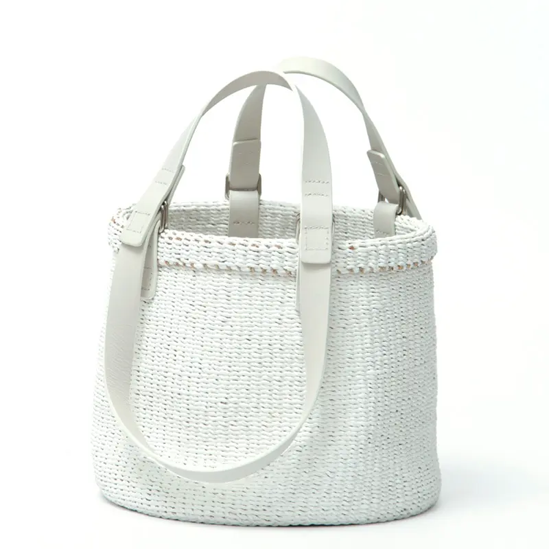 Bucket Baggage バケットバゲージ Hand&Shoulder Basket Medium 2ハンドル かごバッグ