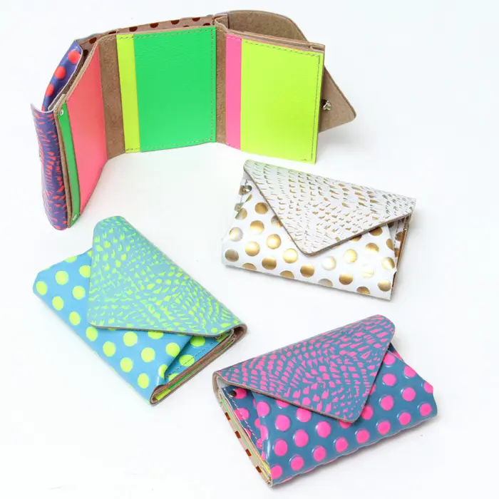 Carmine カーマイン Compact Wallet Bird コンパクトウォレットバード　3つ折り財布